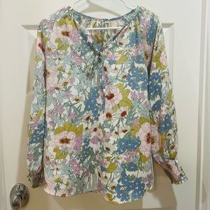 Floral Long Sleeve Blouse
